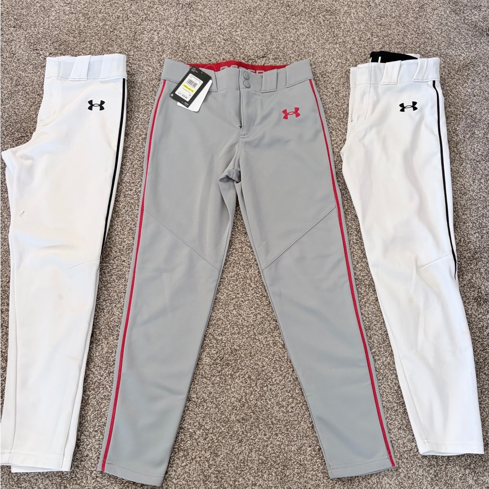 NEW Under Armour youth baseball pants
